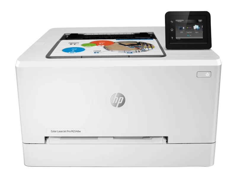 HP Color LaserJet Pro M254dw, önden