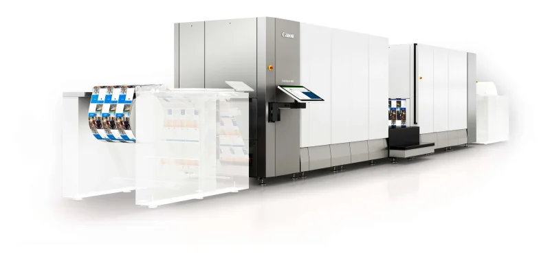 Canon ColorStream 8000 serisi, açılı görünüm